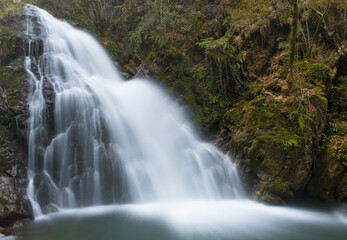 Obraz premium Xorroxin waterfall in the Baztan valley, Navarra, Spain