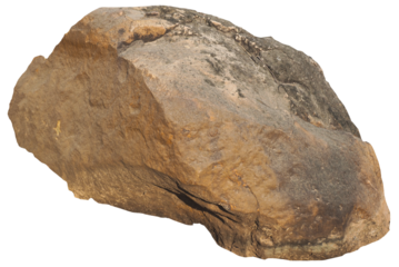 PNG rock cut out from original background with transparent to easy use