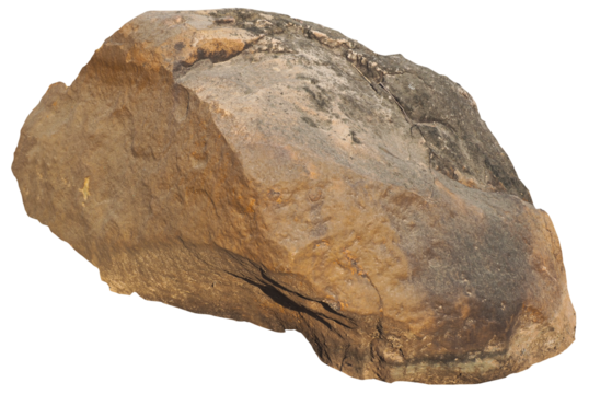 PNG rock cut out from original background with transparent to easy use