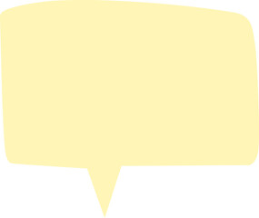 speech bubble_yellow 22