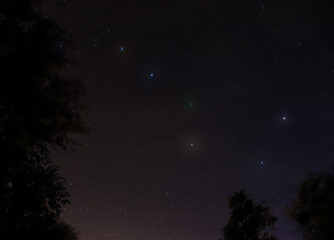 Fototapeta na wymiar Night sky. Stars.