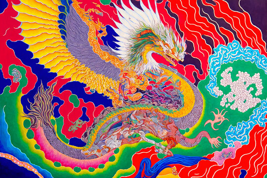 Unleashing the Power of Chinese Dragon Painting through Generative AI