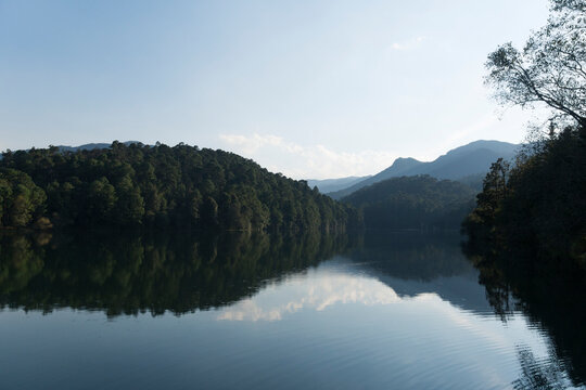 Lake in Rancho Santa Elena, Hidalgo, Mexico