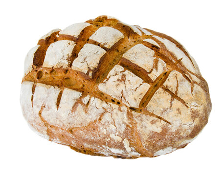 Krustenbrot close up transparent freigestellt