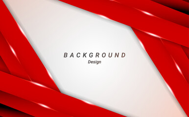 abstract geometric red shiny luxury background design