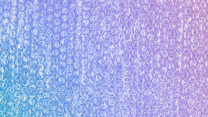 Plastic bubble wrap sheet background