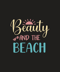 beauty and the beach SVG