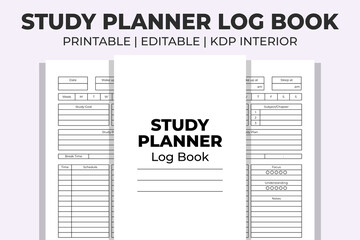 Study Planner Log Book 
