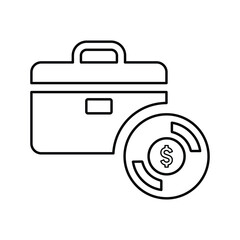 Business Rescue icon Outline Design.