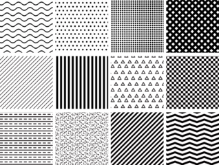 Keuken achterwand Landschap patronen seamless hatch pattern of architectural texture background bundle  © GRASSS.H
