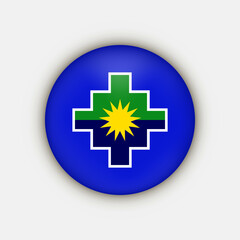 Department of Puno. Peru. Vector Illustration.