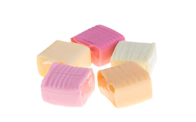 fruit gummies isolated
