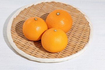 日本福岡県産「せとか」（希少品種）　（「清見」と「アンコール」に「マーコット」を掛け合わせた品種）