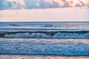 Kuta Beach on Bali Island, Indonesia