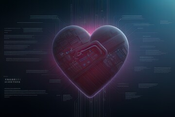 Connected Heart Shaped Technology Devices