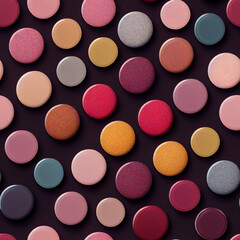 background with colorful circles