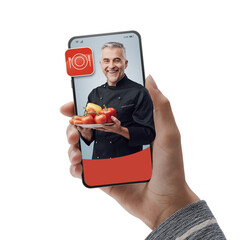 Hire professionals online: personal chef