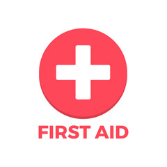 First Aid Isolated Vector Icon