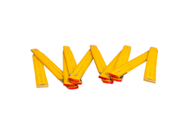 Measuring tape isolated on white background