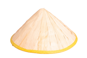 Vietnamese hat isolated on white background