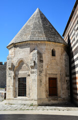 Fototapeta na wymiar Husrev Pasha Mosque and Complex, located in Van, Turkey, was built by Mimar Sinan in the 16th century.
