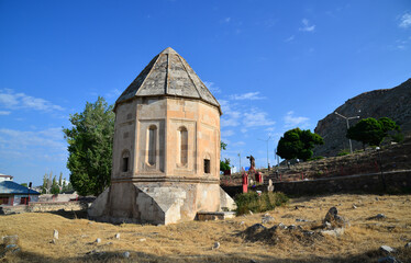 Located in Ercis, Turkey, the Kadem Pasha Hatun Cupola was built in 1458.