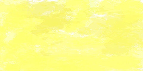 Yellow watercolor background. Vector watercolor texture in yellow color. Ink paint brush stain. Yellow splatter spot. Watercolor pastel splash. Vector illustration