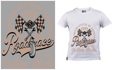 road race t shirt design, best  t shirt design, 