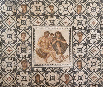 ROMAN AND EARLY CHRISTIAN MOSAICS FROM TIPAZA IN ALGERIA