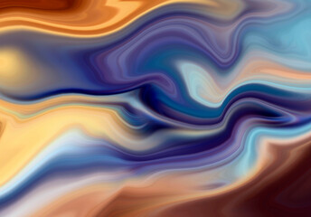abstract background with waves