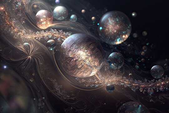 Quantum Physics and String Theory Wallpaper
Generative AI
