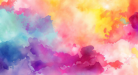 abstract watercolor background with watercolor splashes generative ai
