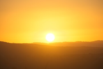 Sunrise at Umbria, Italy