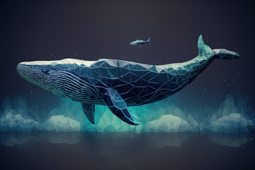 Docker Whale 3D Models Generative AI