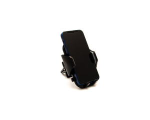 Top view air vent cell phone holder for car hands free easy clamp cradle in driving accessories...