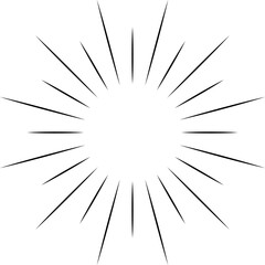 Fototapeta premium Sunburst set. Big collection sunburst best quality. Vector