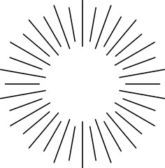 Obraz premium Sunburst set. Big collection sunburst best quality. Vector