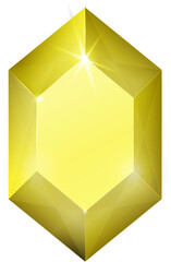 Topaz yellow fantasy jewelry gems stone