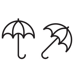 umbrella icon vector EPS 10
