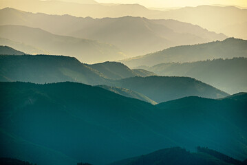 Abstract mountain background