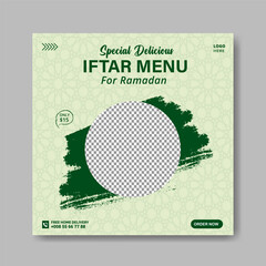 
Ramadan kareem traditional islamic social media banner
