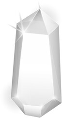 Diamond crystal fantasy jewelry gems stone