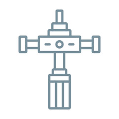 Obraz premium Disc Detainer Icon