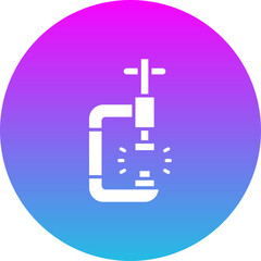 Obraz premium Clamp Icon