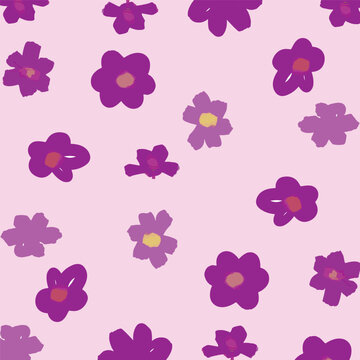 Spring sessional Floral seamless patterns Vector illustration for paper, cover, fabric, interior decor and other users.