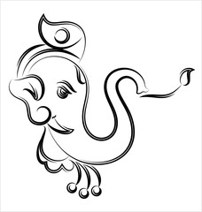 Ganesha Pen Ink Style M_2302005