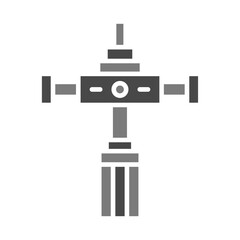 Obraz premium Disc Detainer Icon