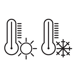 thermometer icon vector eps 10