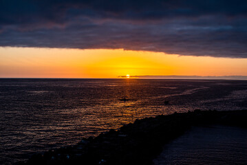 2022 08 24 Madeira sunset over the bay 2
