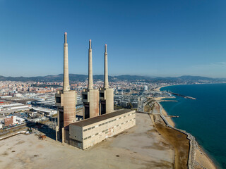 Thermal power plant in Sant Adria
